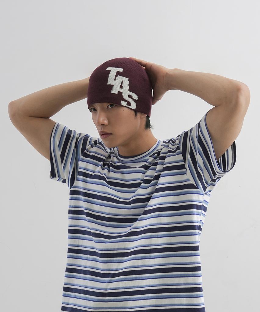 Diadeosaengchyueoli Entry Flat Logo Beanie (Wine)