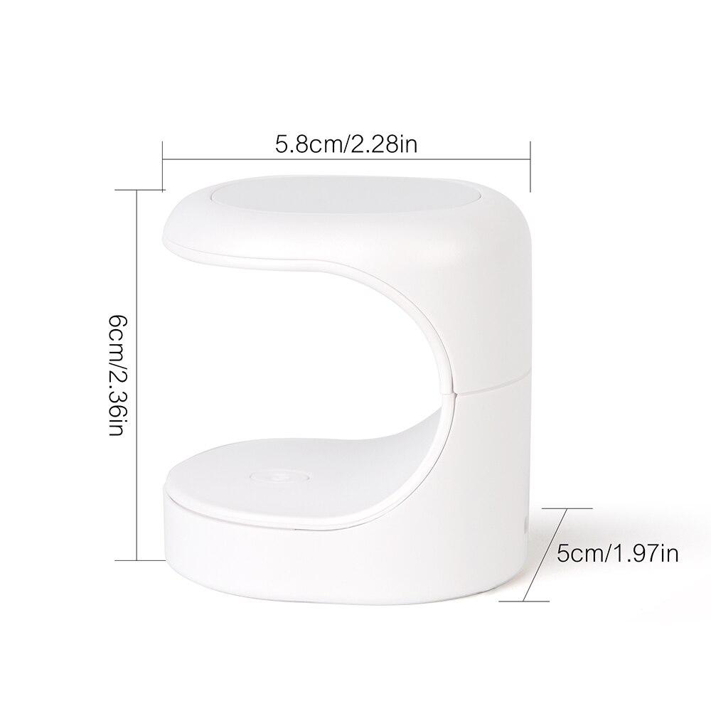 Mini Nail Dryer UV LED Lamp Manicure Machine Single Finger Nails Art ToolS Gel Polish Nail Dryer Manicure Tools With USB