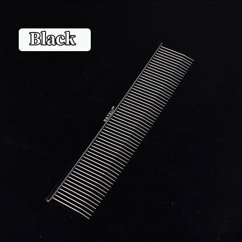 19/22cm Pettine per Toelettatura Animali con Gancio Curvo, Pettine per Rimuovere il Sottopelo e Texture Soffice, Addestratore di Animali Bellezza, Pettine con Denti Curvi