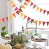 4m Autumn Leaves Maple Garland Thanksgiving Decoration Flag Banner Wall Fireplace Halloween Christmas Decor
