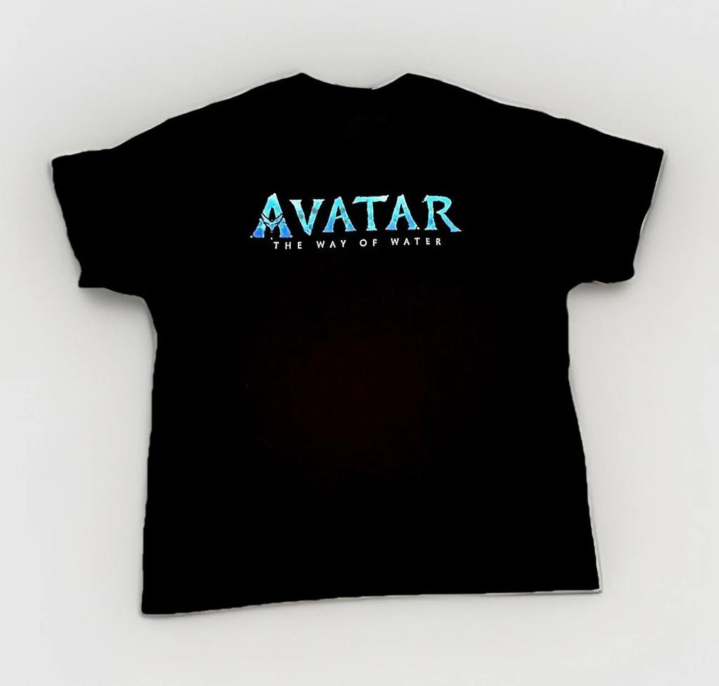 2025 Summer Avatar The Way of Water T Shirt Tee XL Black Short Sleeve Movie Promo 100% Pure Cotton Printed T-shirt Unisex Style
