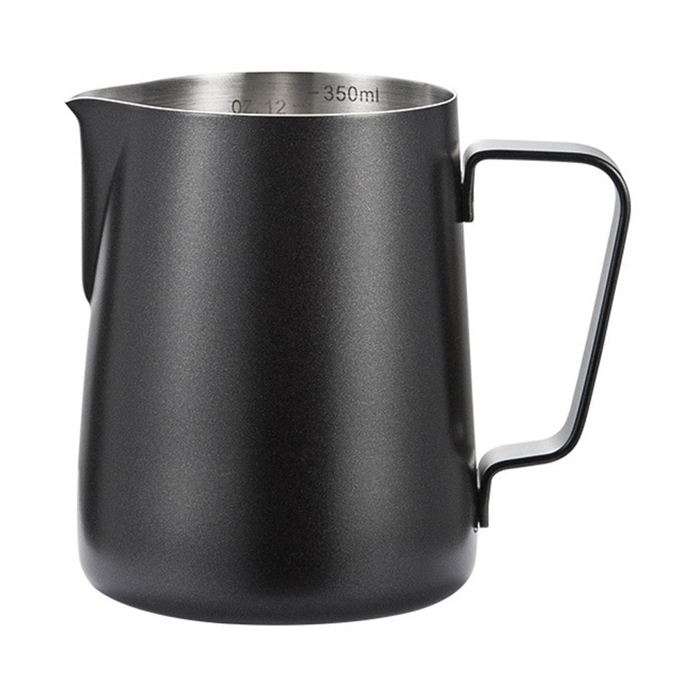 304 Stainless Steel Milk Frothing Pitcher Latte Espresso Coffee Milk Jug Steam Craft Frother Cup Coffee Accessories 350ML