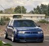 For VW Golf MK4 4 IV R32 Cupra R Front Spoiler Front Bumper Lip Spoiler Lip Universal 3pcs Body Kit Auto Accessory