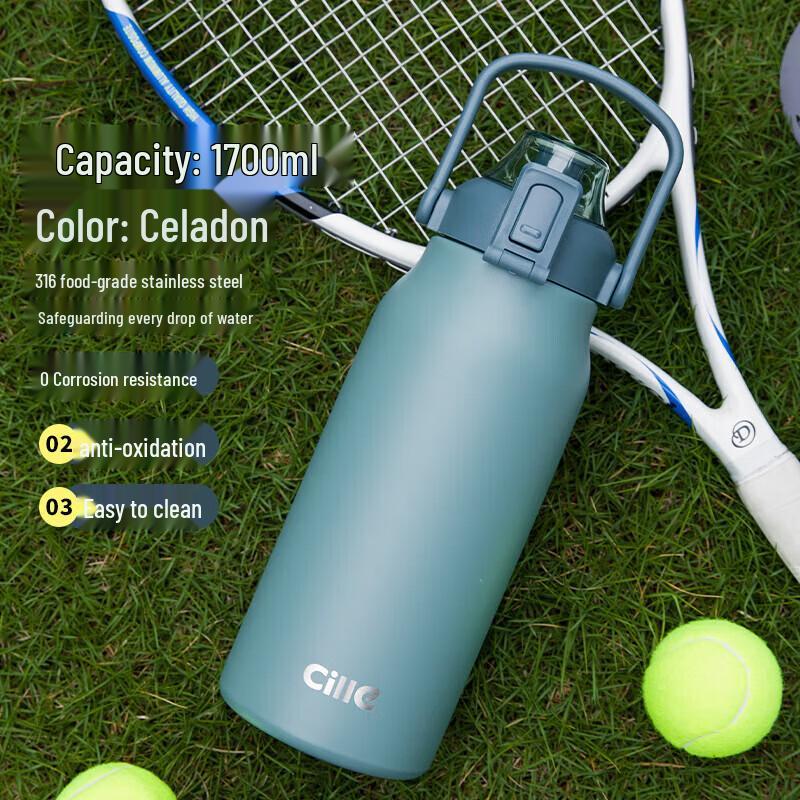 Cille 316 Stainless Steel Large Capacity Insulated Bottle