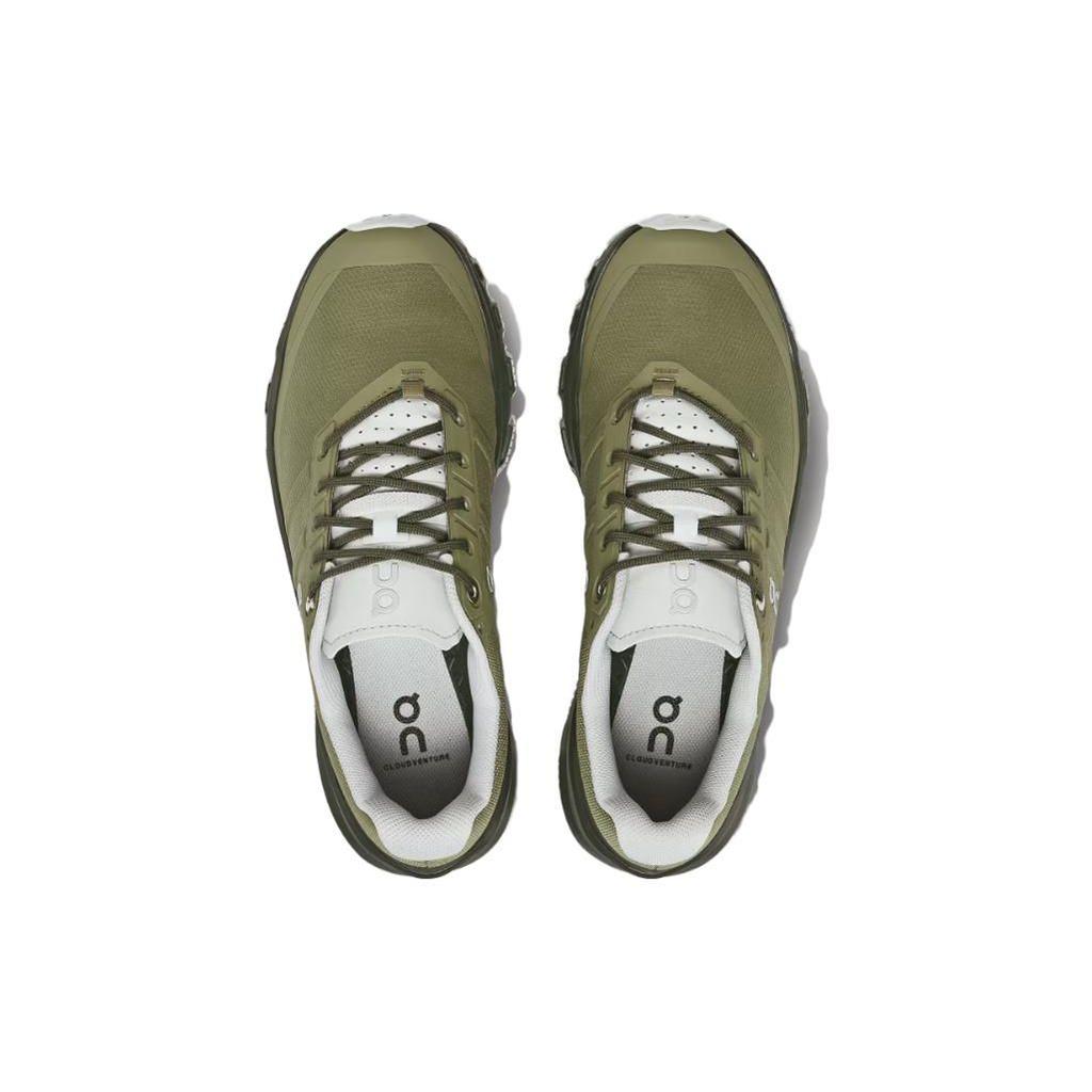 On Cloudventure Cushiing N-Slip Durable Low-Top Running Shoes Women running shoes Green Black 32-98267