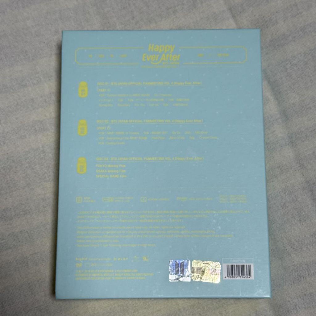 [USED] BTS Happy Ever After DVD Fan Meeting vol.4