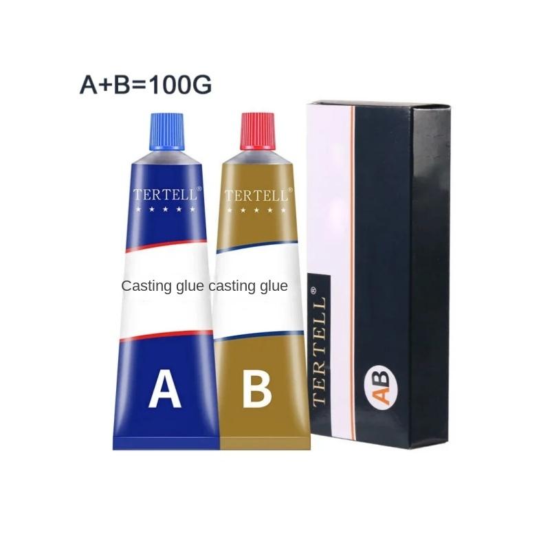 Strong Industrial Glue High Strength Magic AB Casting Glue Liquid Metal Repair Paste Cold Weld Metal Repair Bonding Sealant
