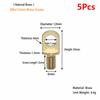 5Pcs M3-M10 Brass Eye Bolts Brass Lifting Ring Eye Bolt  for Wire Rope Plant Light Suspension