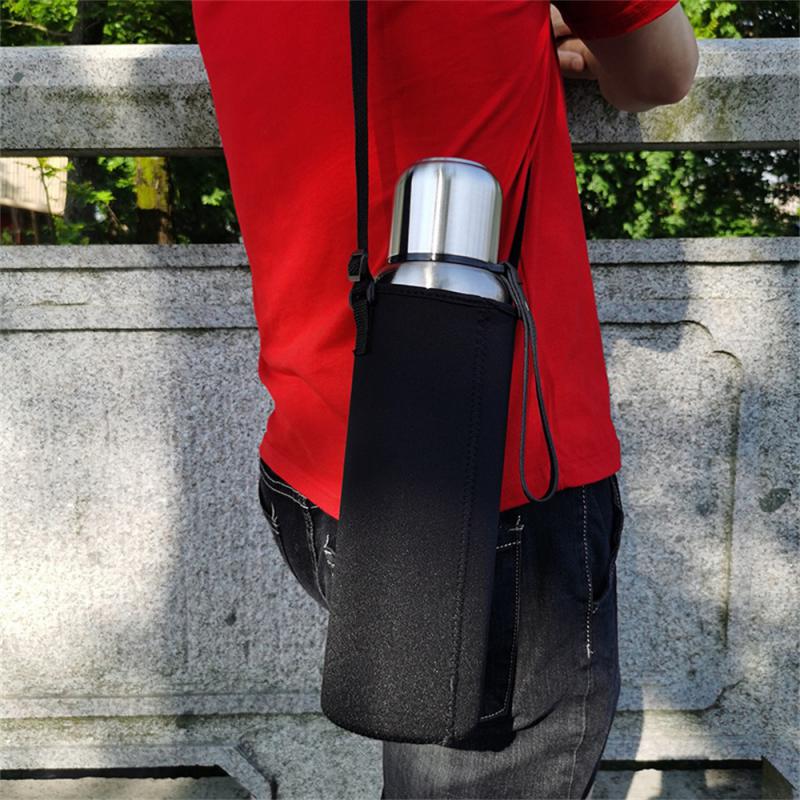 Large Capacity Stainless Steel Thermos Portable Vacuum Flask Insulated Tumbler With Rope Thermo Bottle 500/700/1000/1500ml