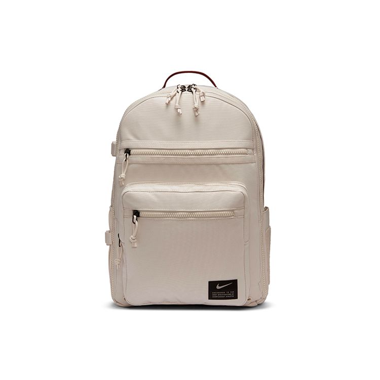 Nike Utility Power Casual Minimalist Sports Polyester Backpack Unisex backpack Light-Brown CK2663-104 Light Umber