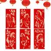 2026 Year Of The Horse Red Envelopes 6-Pieces Spring Festival Fortunate Money Packets Chinese Money Packets for Friends Parents