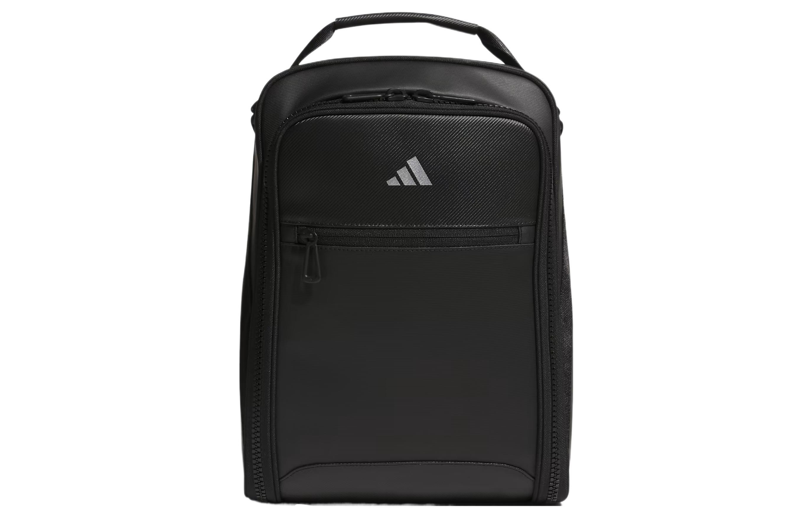 Adidas Polyurethane Faux Leather Shoe Bag Handbag Regular Men s Black IA2676