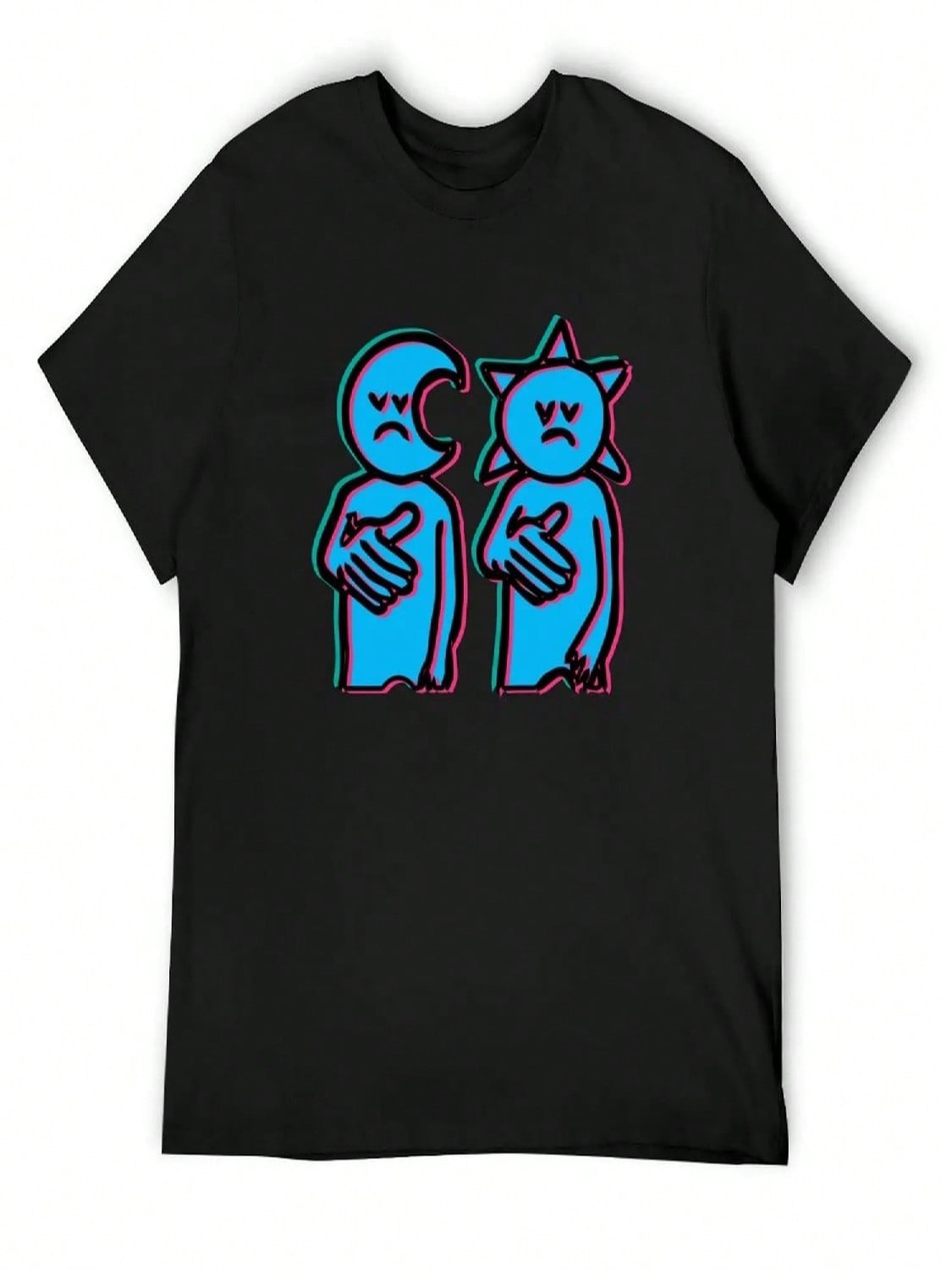 Day N Nite T-Shirt Luxury Man Anime Clothes Anime Figures Funny Shirt Cotton unisex Fashion S разноцветный