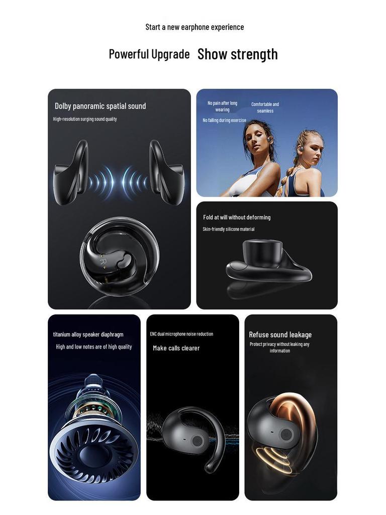 T2 Little Coconut AI Wireless Bluetooth Earphones - Comfortable, High-Quality Sound In-Ear Design