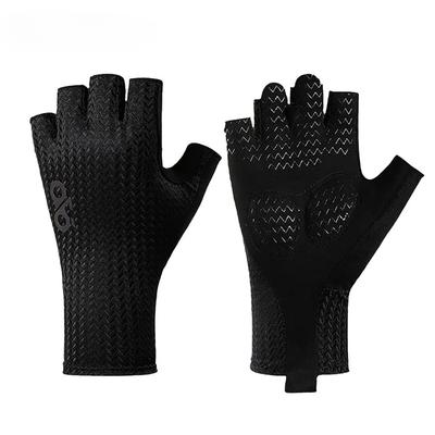 KoKossi Summer Half Finger Cycling Bike Gloves Fitness Breathable Ultralight Road Bike Gloves Anti-Slip Shock Absorption