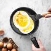 12cm Mini Stainless Steel Omelette Pan Non Stick Frying Pan With Handle Frying Pan For Induction Hob