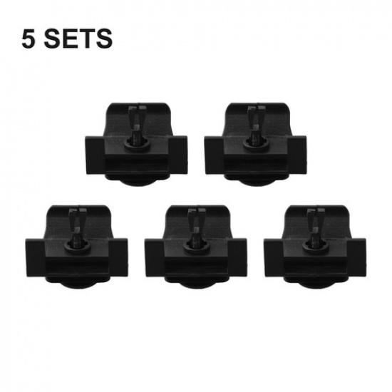 5 Sets Car Front Fender Bumper Cover Clip 53879-58010 47749-58010 For Toyota