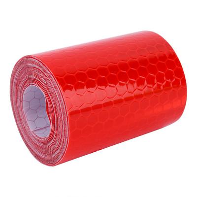Reflective Warning Tape,   Tape, Hazard Tape, 5 Cm X PVC Fluorescent Adhesive with 5 Colors, Red, Green, Blue, White, Yellow for Parking Spaces,