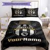 Juventus Customize Your Name Bedding Set Breathable Duvet Cover with Pillowcases Home Decoration Birthday Gift