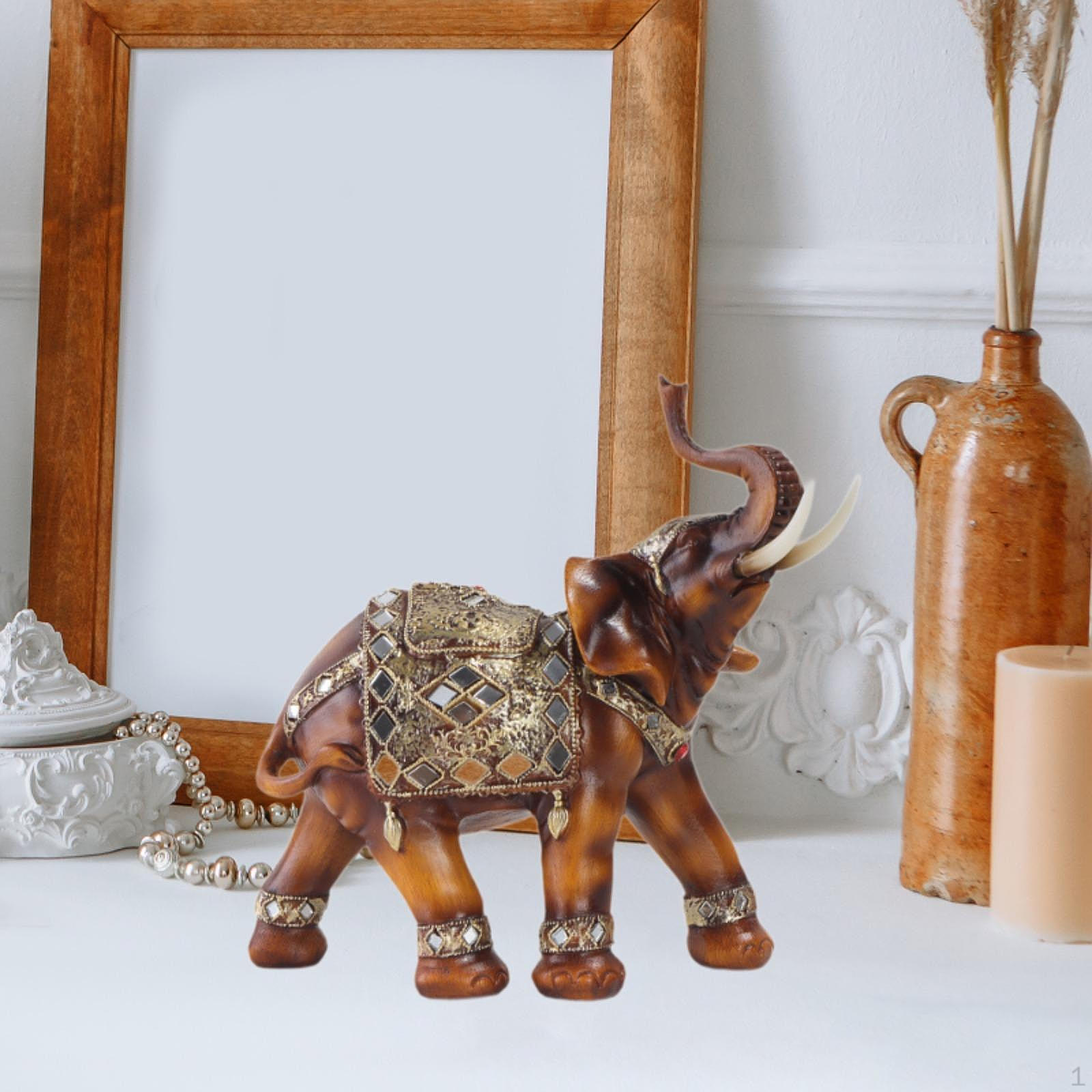 

Статуэтка животного, Фигурка из смолы, Скульптура, Подарок, Многофункциональный коллекционный предмет, Прочная для спальни, Style A