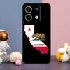 California Flag Case For Xiaomi Redmi Note 14 9 10 11 12 13 15 Pro Plus Redmi 15 15C 14C 10C 12C 13C Cover