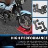 GFARDMOTO Motorcycle Front Fender Lift Kit Adjustable Fender Mudguard Riser