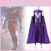 Premium Unisex Cosplay Bodysuit für Halloween Magneto Inspiriertes Superhelden Performance Kostüm
