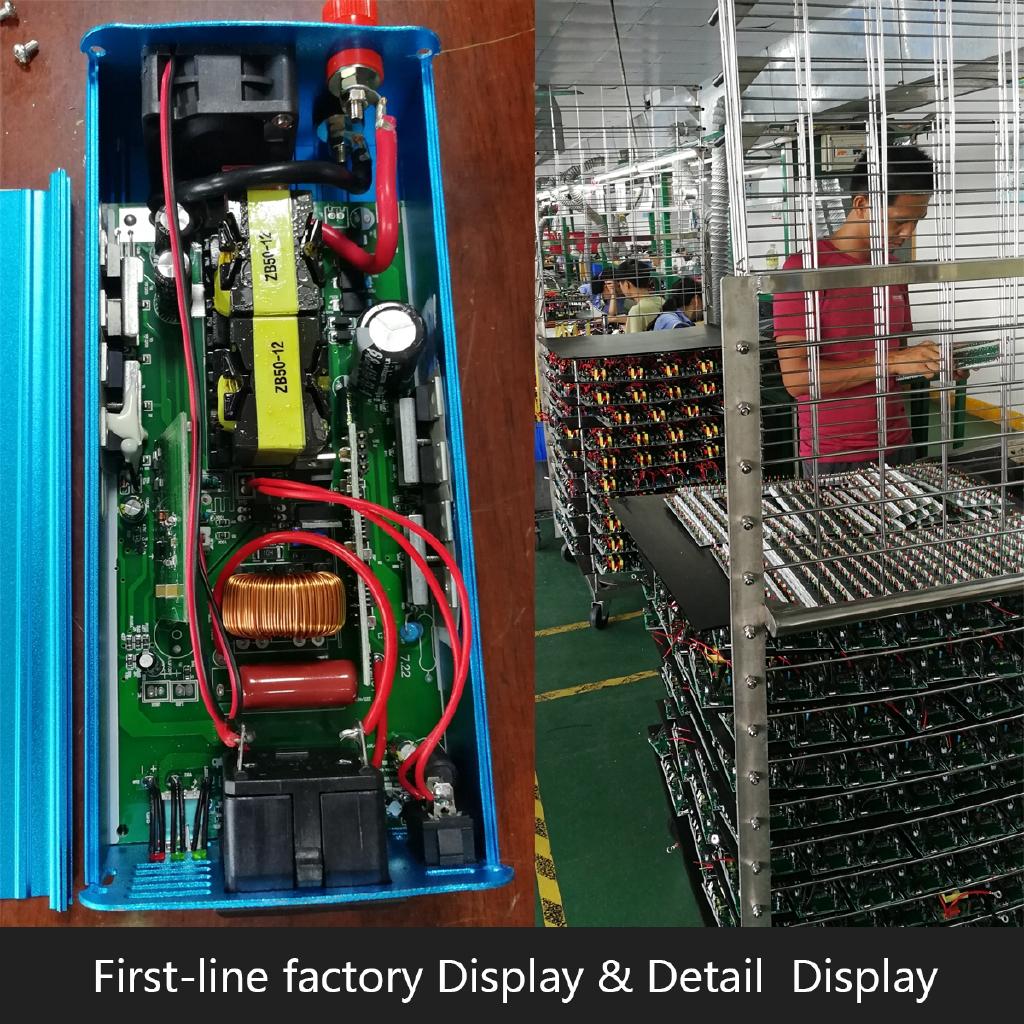 Voltage Transformer PEAK 6000W Car Power Inverter 12/24V To AC 220/110V USB Modified Sine Wave Red Universal Intelligent