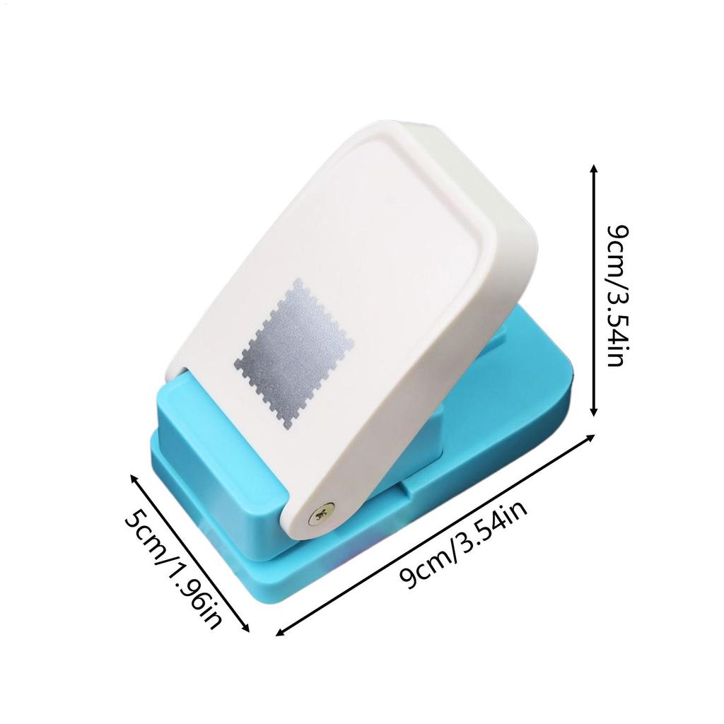 Multifunctional Square Hole Punch Ergonomic Heavy Duty Square Hole Postage Craft Puncher For Cardboard Scrapbook Postage