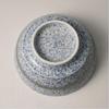 Arita Ware Ceramic Kiln [Ultimate Ramen Bowl] Blue Blossom Platinum Band Diameter Approximately 18 X Height 8cm Ramen Bowl Bowl Ceramic Dishwasher
