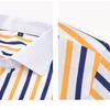 Men's Dress Shirts Stripe Long Sleeve Stretch Wrinkle-Free Formal Shirt Business Casual Button Down Shirts