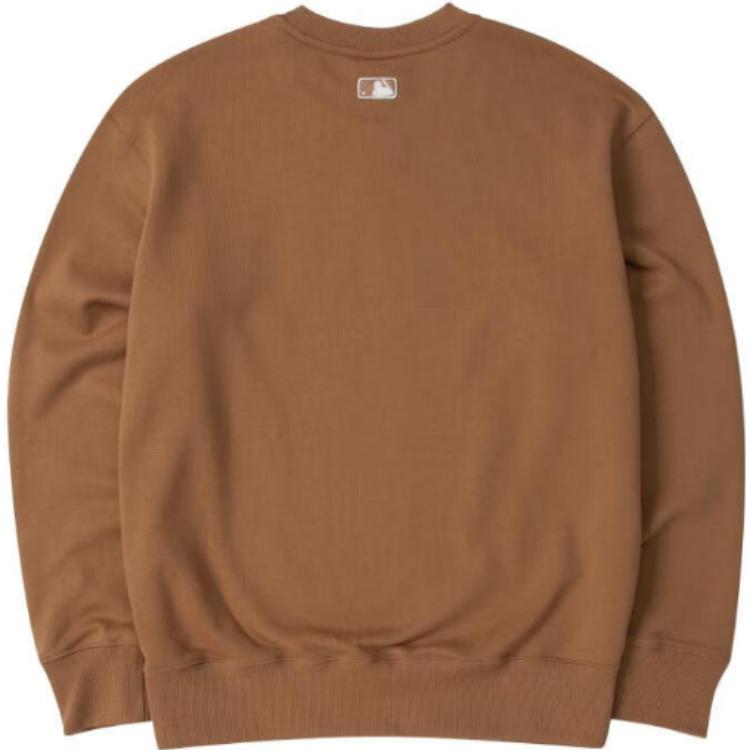 New MLB Boston Red Sox Sweatshirt Unisex Dark Beige 3AMTV0134-43BGD