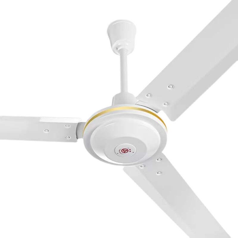 Diamond Brand Ceiling Fan For Home Living Room Iron Leaf Dormitory Industrial Hanging Electric Fan Dining Room Sound Light Strong Wind 4856-Inch