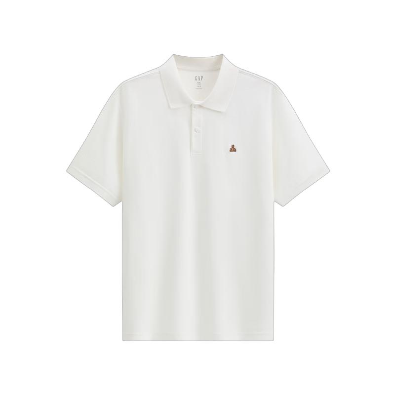 

GAP Men s 2026 Summer Quick-Dry Cool-Touch Bear Embroidery Polo Shirt XL