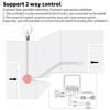Matteroverwifi Smart HomeKit-Alexa-Google Switch, 10A Voice Control Remote