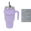 Popular 40Oz Large-Capacity Thermos Cup, Thermal Insulation And Cold Insulation Ice Cup, Ton Cup With Stainless Steel Straw