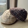 New Style Small Fragrant Forward Hat Women's Autumn and Winter Fashion Casual All Match Face Small Duck Cap Warm Beret