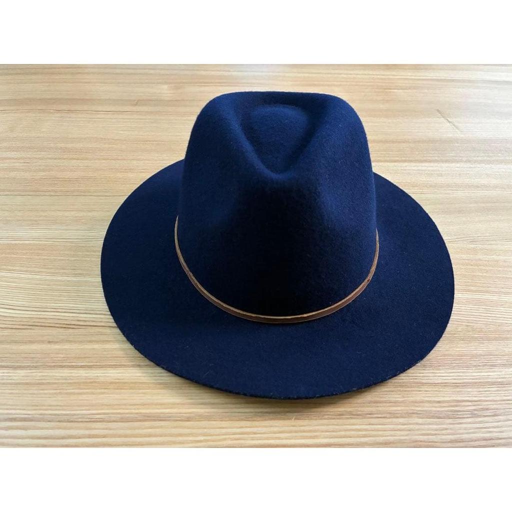 Used Brand new! Brixton WESLEY FEDORA FELT HAT Unisex