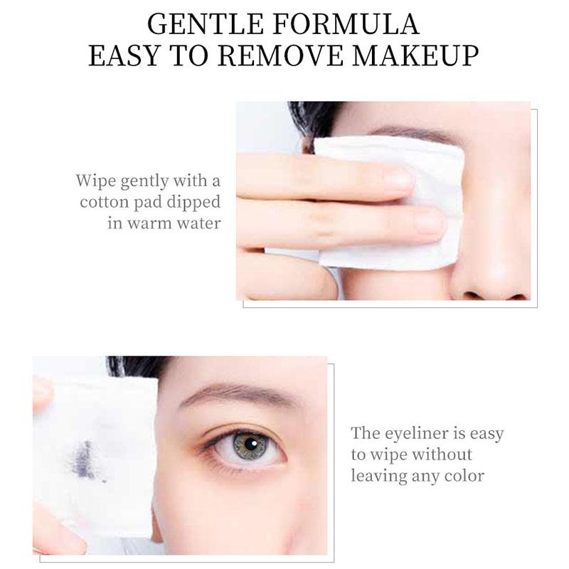 Lápis delineador verde esmeralda à prova d'água à prova de suor maquiagem de longa duração sem manchas