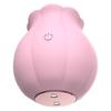 Pumpkin Rose Vibrating Egg: Women's Erotic Massager with Suction & Licking Functions
