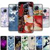 For Redmi K30 Pro 5G Case 3D Emboss Flower Black Silicone Soft Back Cover Case For Xiaomi Poco F2 Pro Phone Case 6.67" Coque Bag