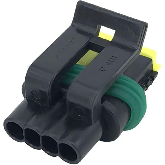 4 Pin Plastic Connector Automotive With Terminal DJ7044A-1.8-21, 444046-1 4P Car Connector(10 Sets)