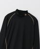 Champion Long Sleeve UV Mock Black x Size LL Men's T-Shirt, CM4HP261, Moisture-Wicking, Quick-Drying, Antibacterial, Odor-Resistant, Stretch,