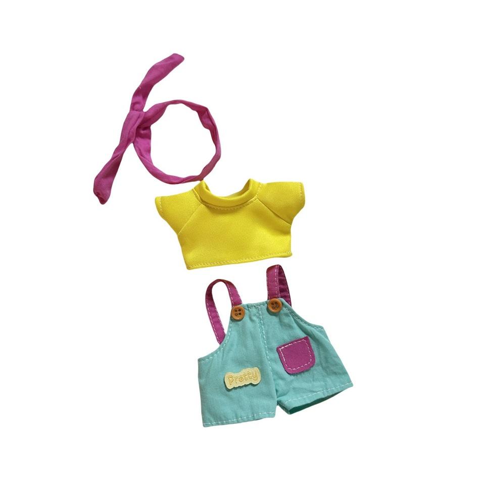 Gazijie Zsiga 1/8 Doll Beautiful Dress Set Cute Cartoon Dress Up Anime Trendy Cool Clothing Accessories Can Be Freely Matched