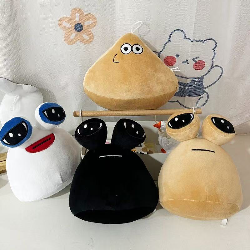22Cm Game My Pet Alien Pou Plush Toy Furdiburb Emotion Alien Plushie Stuffed Animal Pou Doll