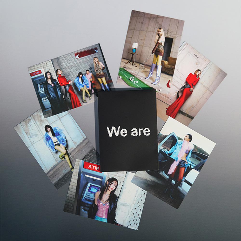 G-idle  We Are  Official K-Pop Postcard Set (6 Pcs) Postcard Set (6 pcs)