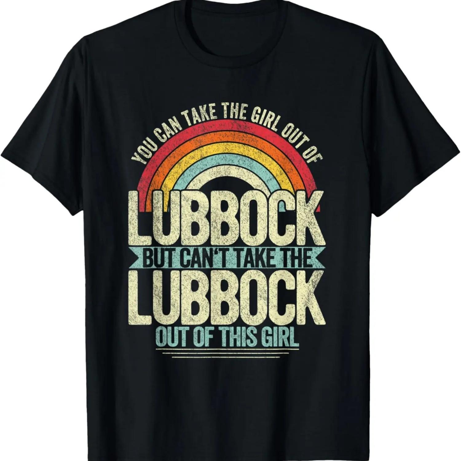 

Girl Out Of Lubbock Texas Hometown Home Lubbock T-Shirt S чёрный