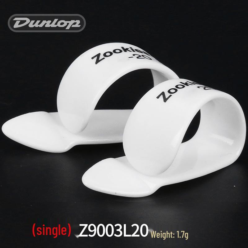 Dunlop Right Hand Fingerstyle Protector Kit: Thumb Pick, Finger Cots, and Artificial Fingernail.