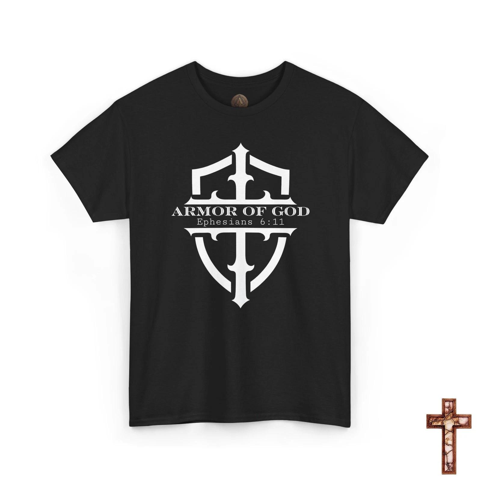 

Armor Of God T shirt For Men & Women, Bible Verse Tee, Ephesians 6:11 Shirt S