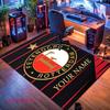 Custom Feyenoord Carpet Rug for Living Room Bedroom Home Sofa Decoration,Kids play Nonslip Floor Mat